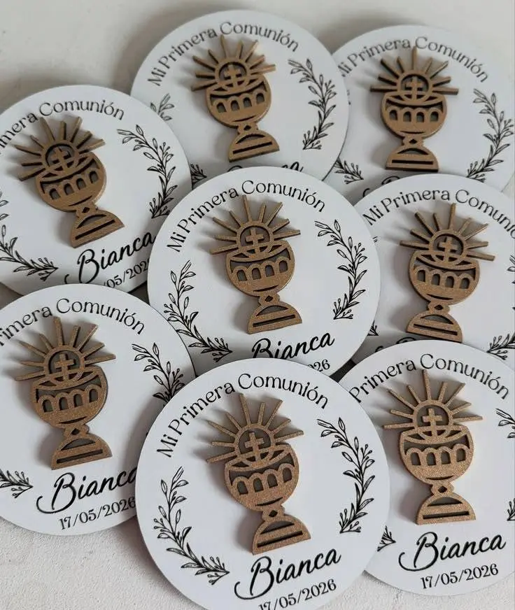 Recuerdos personalizados de primera comunión